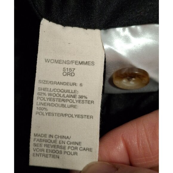 Woolrich Womens Red & Black Buffalo Plaid Wool Blend Mini Skirt With Side Pocket - Picture 8 of 9